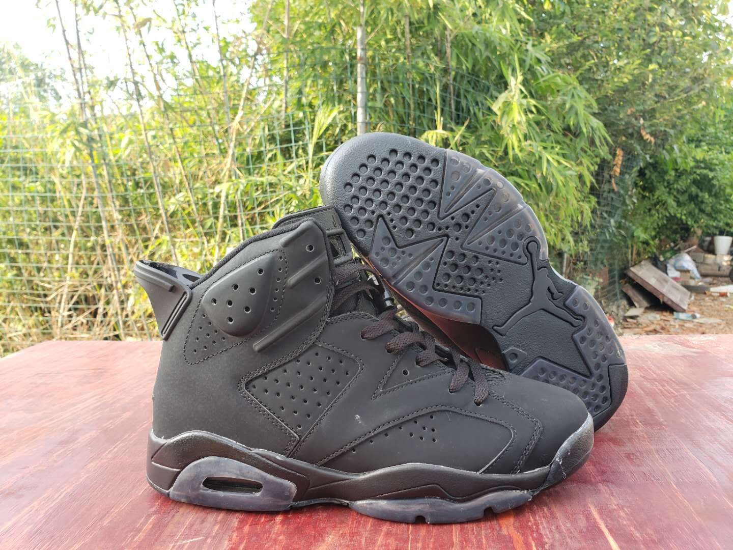 2020 Air Jordan 6 Worriors Black Shoes